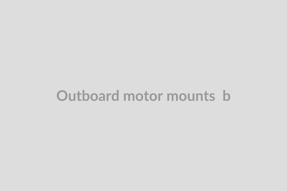 Outboard Motor Mounts & Brackets