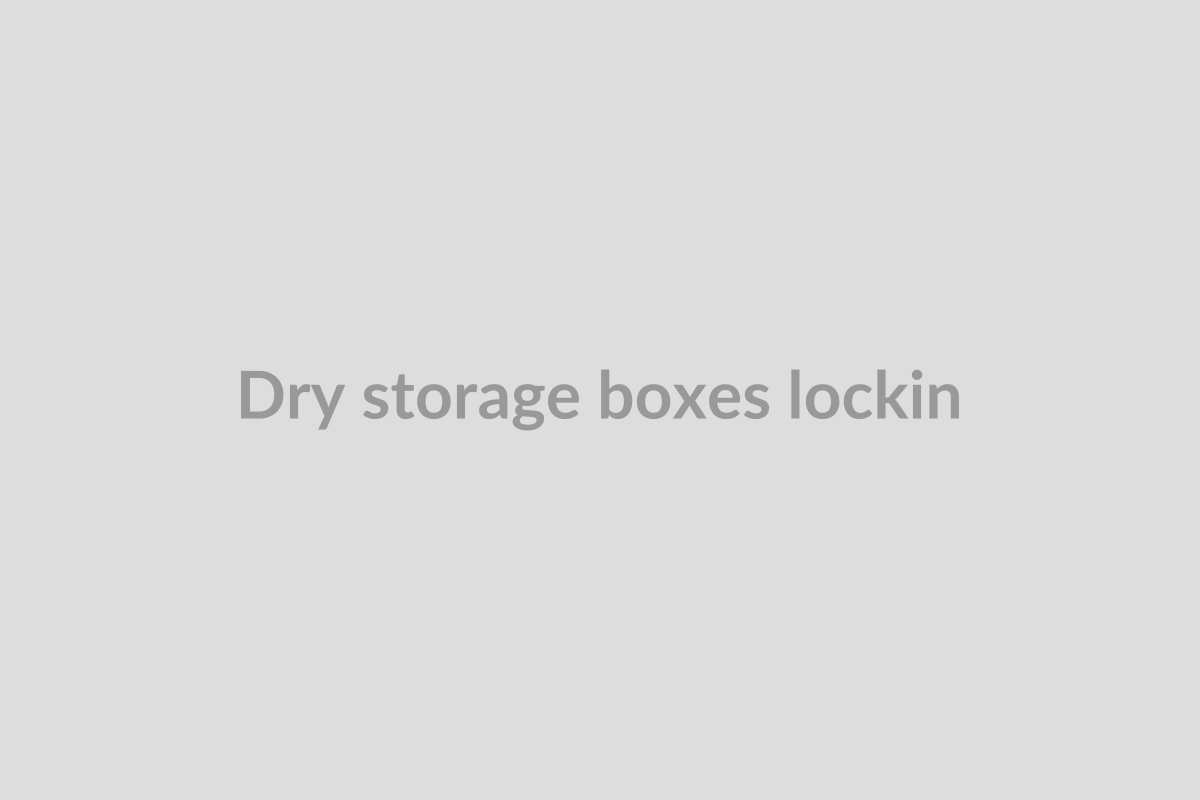 Dry Storage Boxes (Locking)