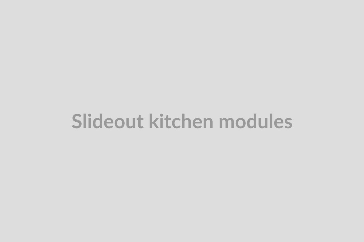 Slide-Out Kitchen Modules