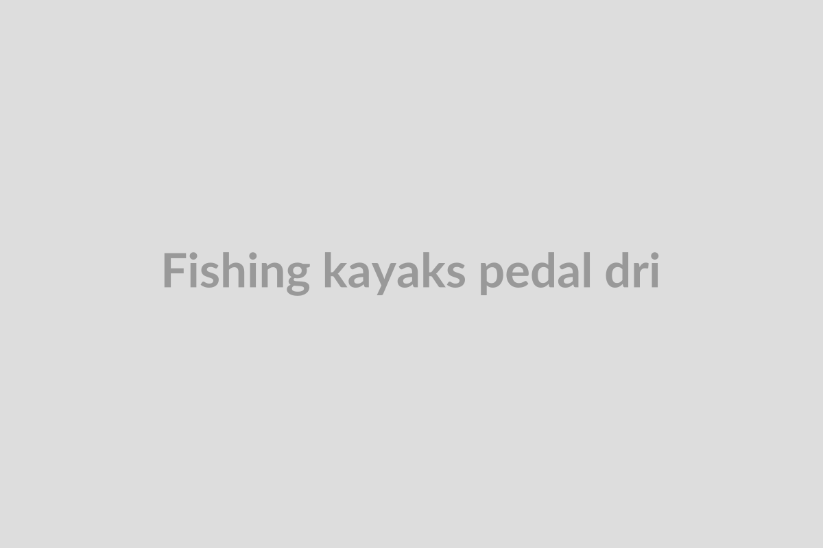 Fishing Kayaks (Pedal Drive)