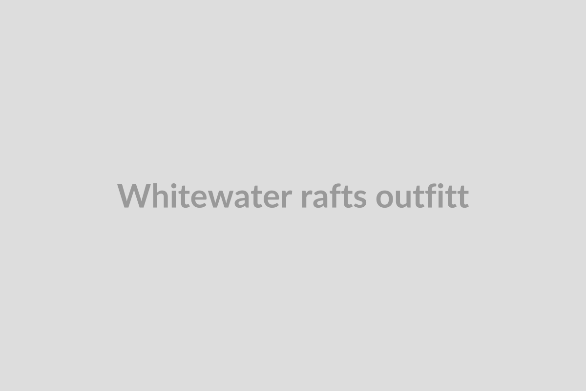 Whitewater Rafts (Outfitter)