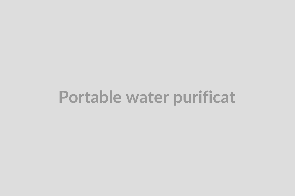 Portable Water Purification Carts (Gravity)
