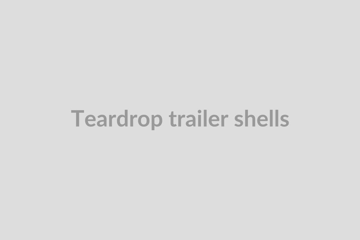 Teardrop Trailer Shells (Kit)