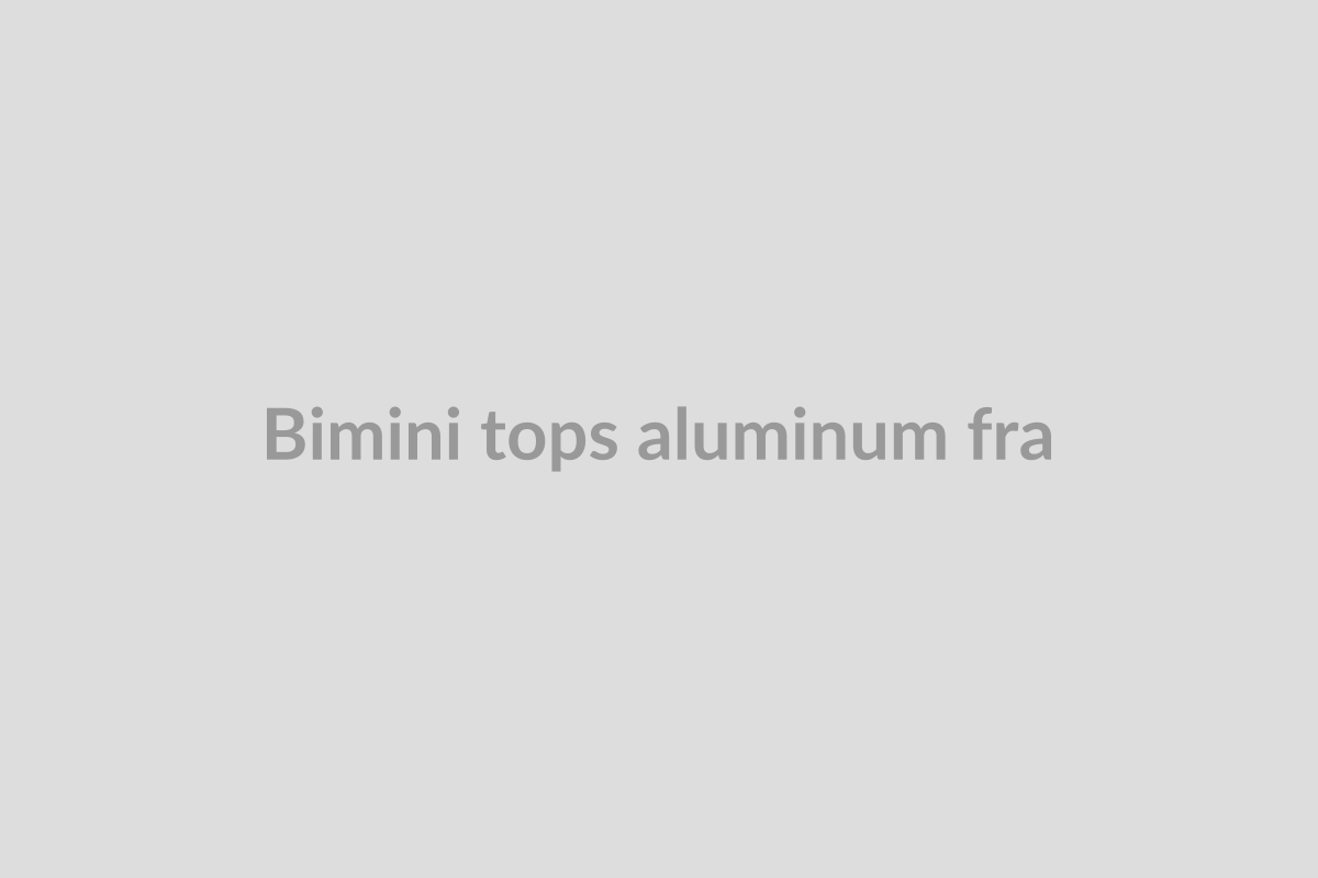 Bimini Tops (Aluminum Frames)